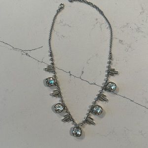 18” silver necklace